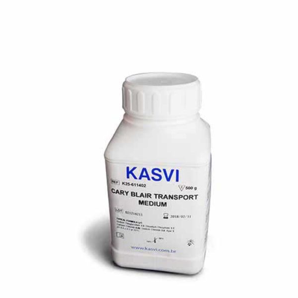 K25-611402 Meio De Transporte Cary-Blair. Frasco 500g