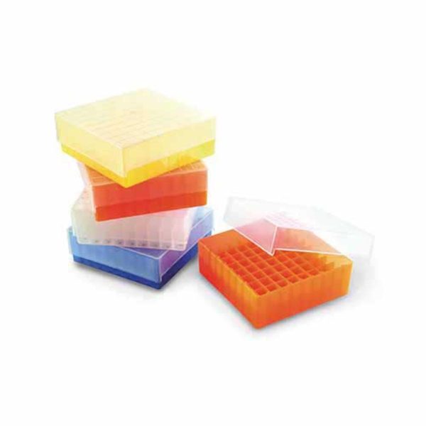 K30-081 Rack P/ 81 Tubos Criogênicos/Microtubos 1,5- 2,0 Ml. Cores Sortidas