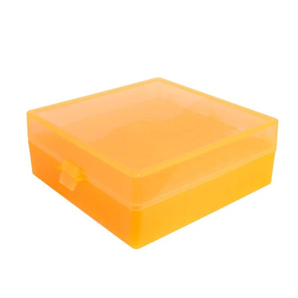 K30-100L Rack Para 100 Tubos Criogênicos/Microtubos 1,5-2,0 Ml Laranja