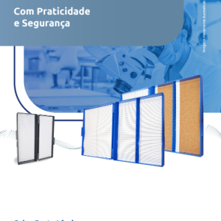 Caixa Porta Lâminas Tipo Maleta Séries