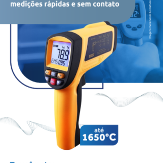 Termômetro Infravermelho GM1650E